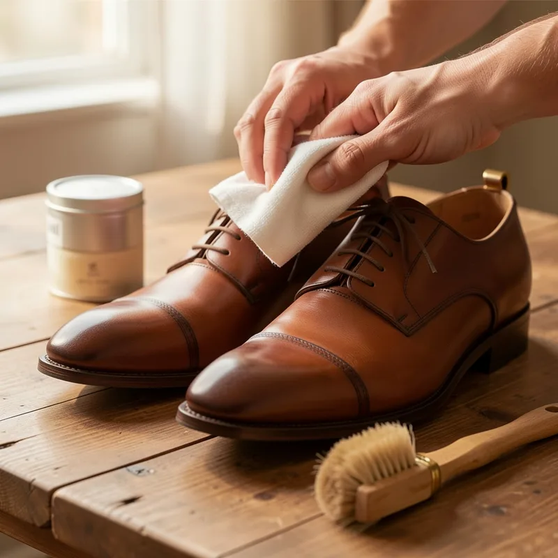 Comment entretenir des chaussures en cuir pour les faire durer